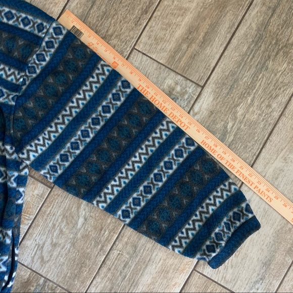 Vintage BIKE pullover all over pattern fleece - Picture 12 of 14